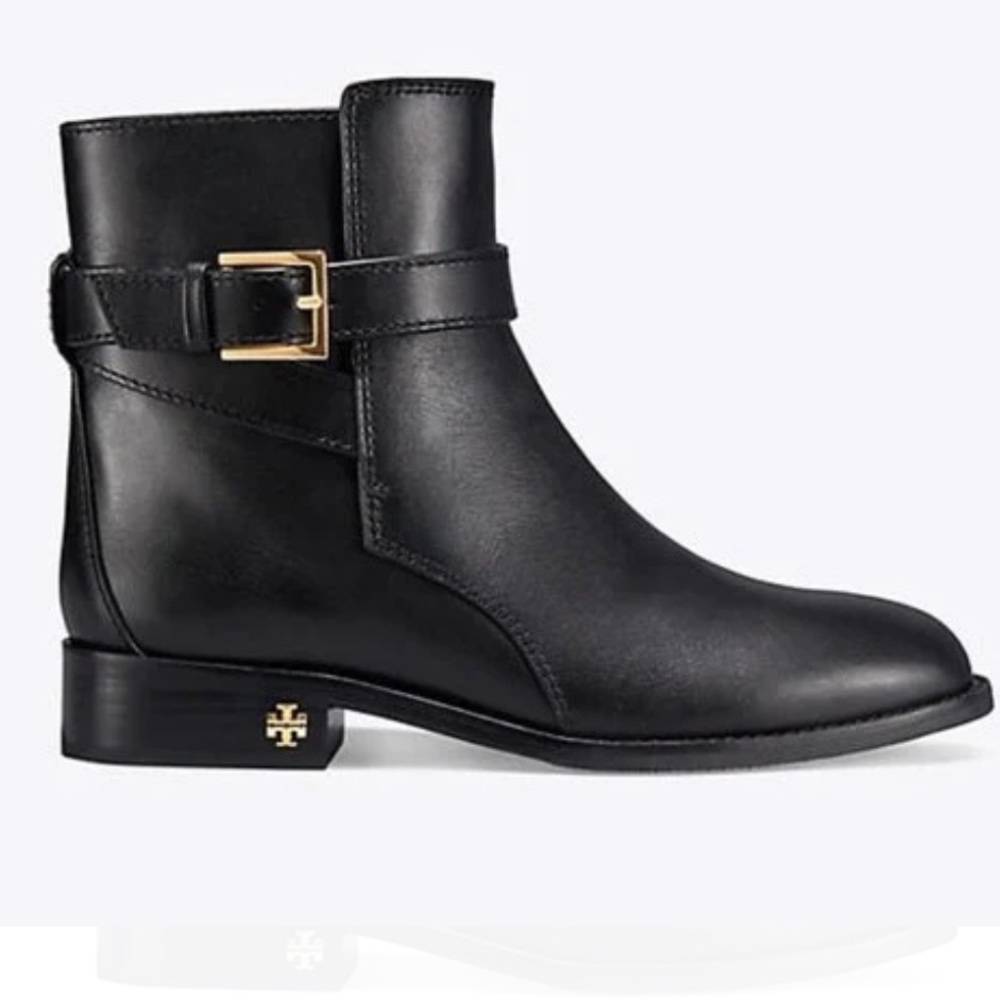 Tory Burch Ankle Leather Boots “Brooke”